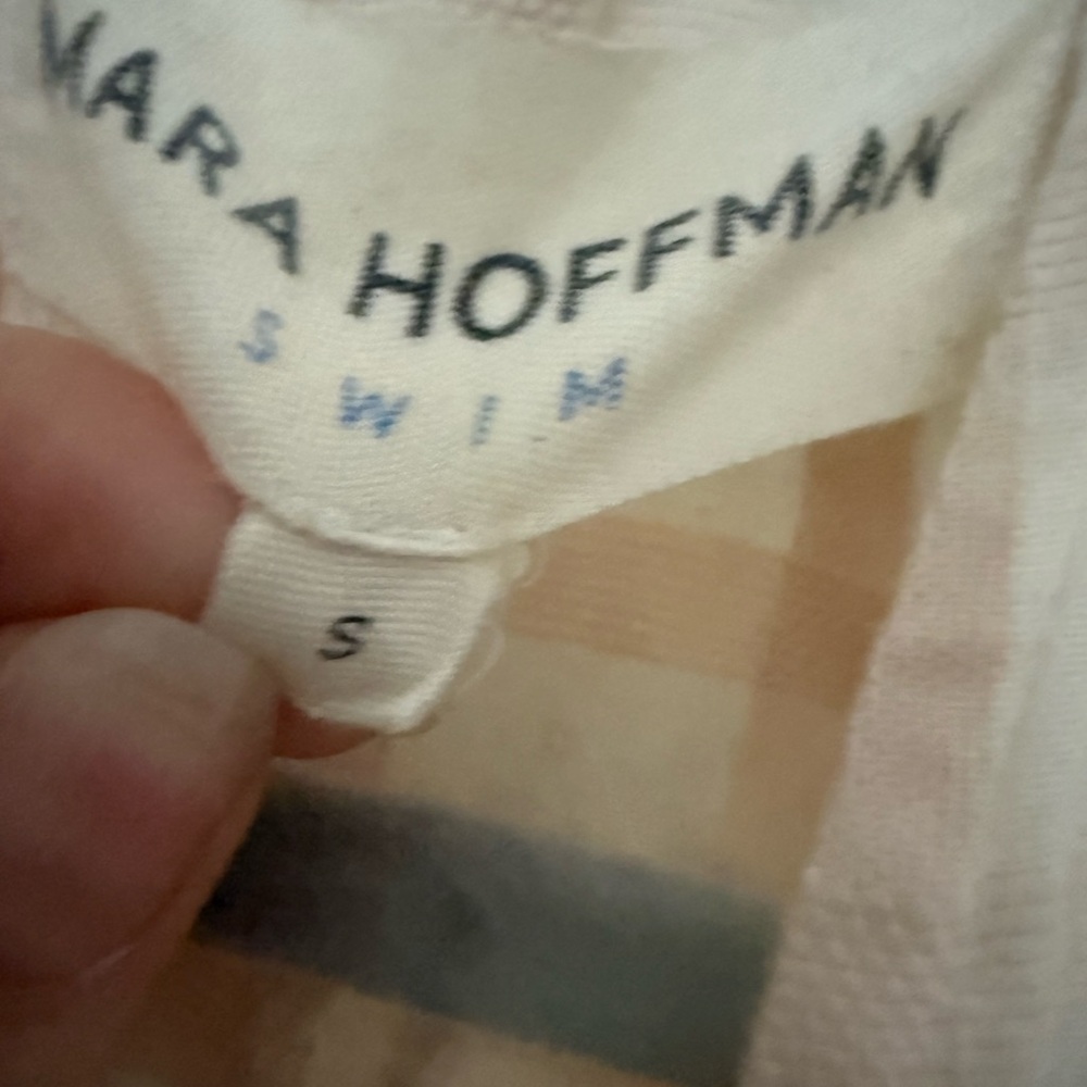 Mara Hoffman Whitney Jumpsuit Organic Cotton Cover Up Pockets Tie Waist $325 - Picture 3 of 9